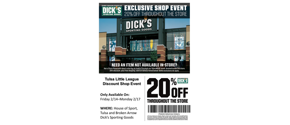 Dick's World Of Sports Coupon